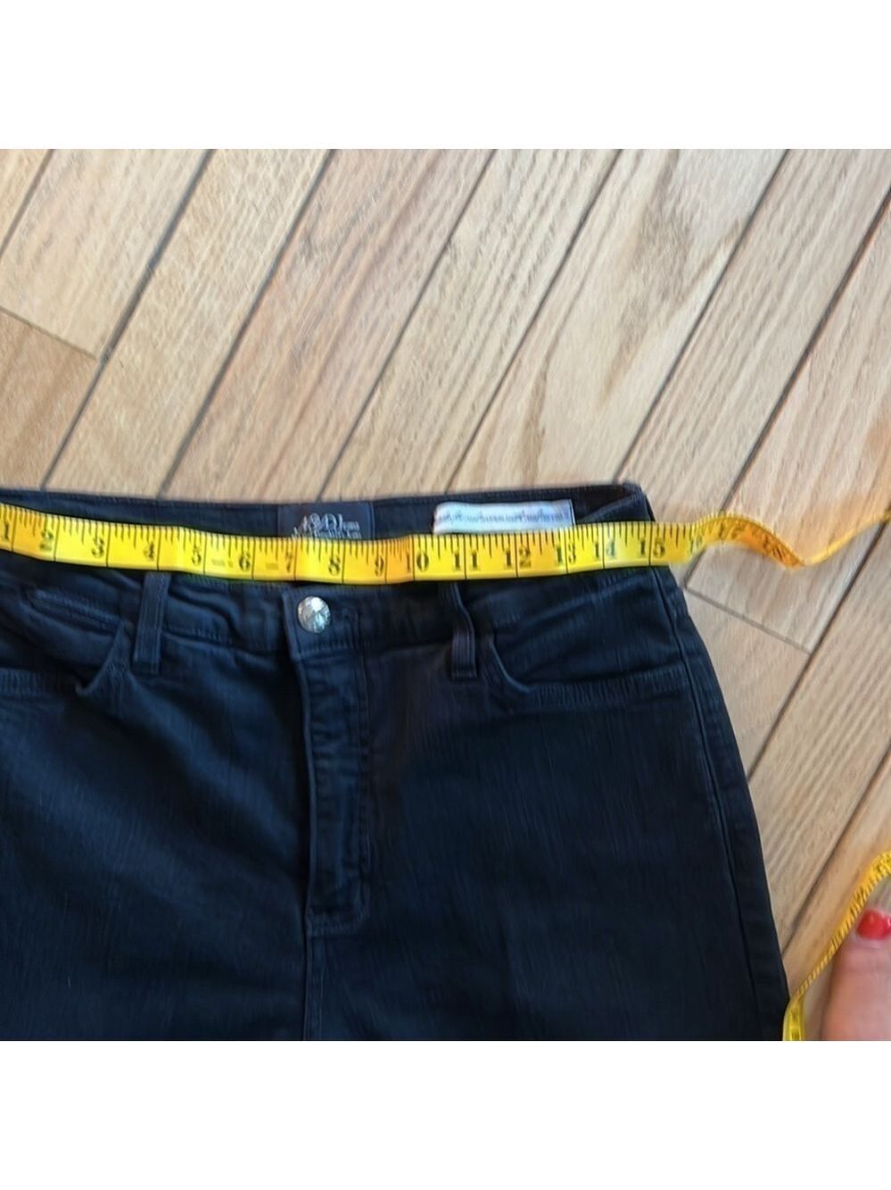 Not Your Daughter's Jeans Black Embellished Pockets - Picture 10 of 10